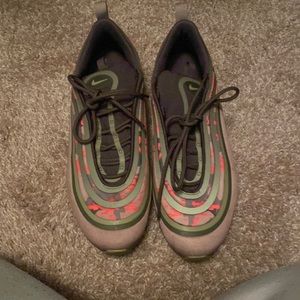 Air max 97 green brown size 9